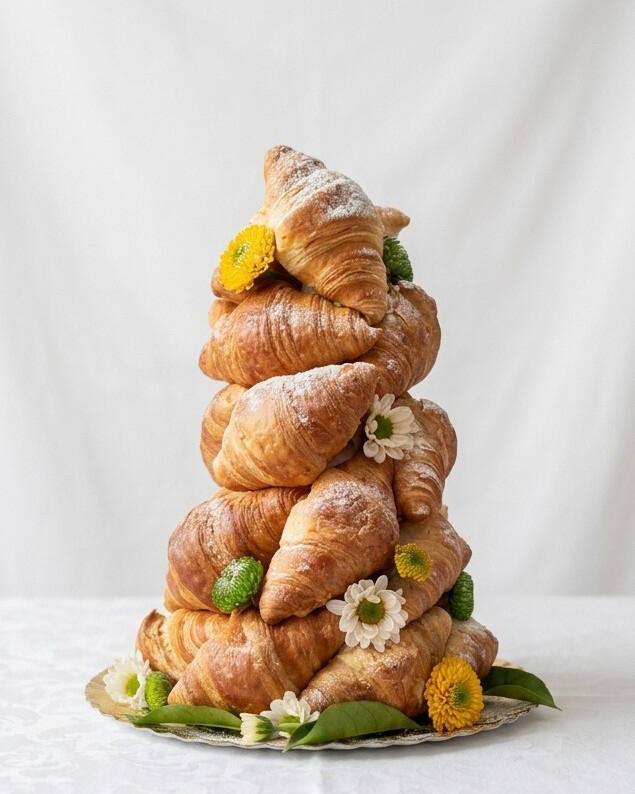 Pirâmide de croissants